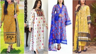 Stylish Printed Long Shirt Designing Ideas 2024Kurti Designs For Girls [upl. by Keil]