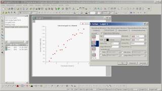 OriginLab® Origin Diagrammanpassung  Teil 1 [upl. by Norean]