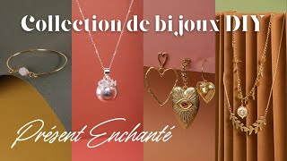 Tutos Bijoux Débutants  Collection de bijoux DIY  Présent enchanté [upl. by Alegnad676]