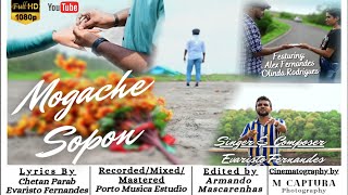 Sopon Mogache  New Konkani Song 2021  Official Video  Evaristo Ferns Production [upl. by Koppel958]