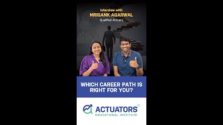 Interview with Mrigank Agarwal  Which career path is right for you 1010 [upl. by Marty947]