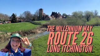 The Millennium Way Route 26  Long Itchington  Warwickshire  Grand Union Canal amp Countryside Walk [upl. by Lawler]