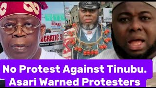 No Protest Against Tinubu Asari Dokubo Fires Back At Protesters [upl. by Kessler]