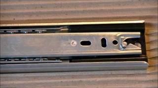 Full extension drawer slides with Self Closer from Buller Ltd [upl. by Annibo]