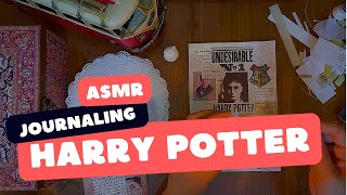 Harry PotterInspired Journaling amp ASMR Adventure 🪄📜✨ [upl. by Druce179]