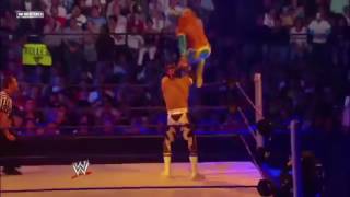 WWE sin cara mistico highlights Era – Ameno [upl. by Ilojna304]