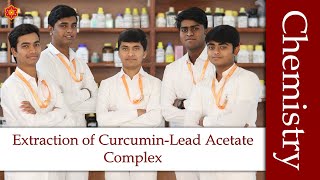 Extraction of Curcumin Lead Acetate Complex PentagonMediaCenter [upl. by Nehtanhoj]