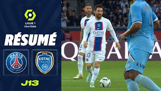 PARIS SAINTGERMAIN  ESTAC TROYES 4  3  Résumé  PSG  ESTAC  20222023 [upl. by Northrup]