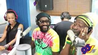 Alaine Tarrus Riley amp Capleton Turn It Up In Studio Pt 3 [upl. by Laval]