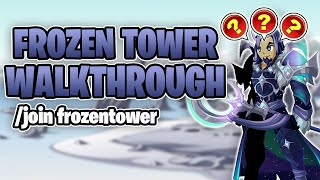 Frozen Tower Quest Walkthrough join frozentower  AQW [upl. by Alleul976]