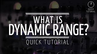 What is Dynamic Range Quick tutorial [upl. by Eladal962]