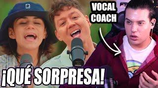 Emanero Valentino Merlo Big One  CROSSOVER 7 REACCIONANALISIS Vocal Coach  Ema Arias [upl. by Animar]