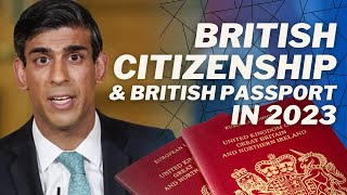 HOW TO GET BRITISH CITIZENSHIP AND A BRITISH PASSPORT IN 2023  NATURALISATION APPLICATION 2023 [upl. by Emirak]