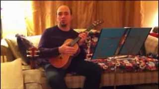 Baritone ukulele demo with gCeA octave uke tuning [upl. by Red]