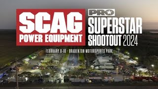 LIVE PRO Superstar Shootout at Bradenton Motorsports Park Saturday [upl. by Etakyram]