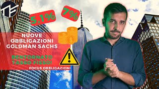 OBBLIGAZIONI GOLDMAN SACHS al 510 e 7 quant’è bello il TASSO FISSO 🔥 [upl. by Harbed]