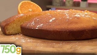 Recette de Gâteau à lorange  750g [upl. by Aeslek]