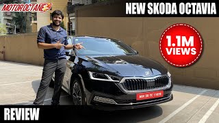 New Skoda Octavia Review  Variants Engines Mileage Features Price in India [upl. by Yrreiht]