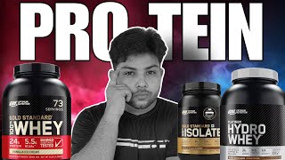 Whey Protein Concentrate Vs Isolate Vs Hydrolyzed  How To Use  Its Type amp Benefits [upl. by Roye633]