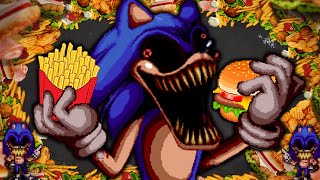 SONICEXE ONE FAST FOOD SONICEXE ONE LAST ROUND PARODY [upl. by Nnairb]