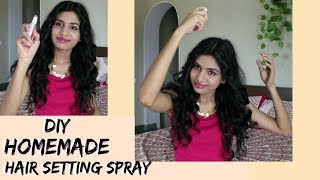 DIY Homemade Hair Setting Spray [upl. by Polk]