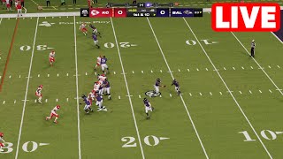 NFL LIVE🔴 Kansas City Chiefs vs Baltimore Ravens  AFC Championship  28th January 2024 NFL 24 [upl. by Retswerb]