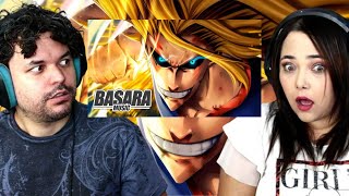 Simbolo da Paz  All Might Boku no Hero  Basara  REACT [upl. by Eyma]