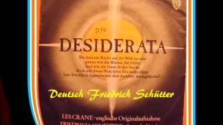 DESIDERATA FRIEDRICH SCHÜTTER [upl. by Witty]