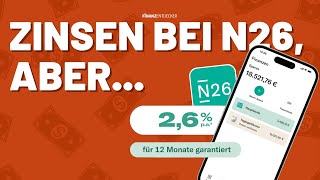 Zinsen bei N26 Was kann das neue N26 Tagesgeld 🤑👀 [upl. by Cirala915]