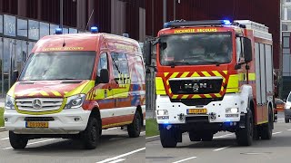 Wasserrettungseinsatz  Rüstzug Einsatz Berufsfeuerwehr Luxemburg [upl. by Margarida351]