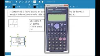 Determinar FECHA EXACTA de un préstamo  INTERÉS SIMPLE  Alexander López MATEMÁTICA FINANCIERA [upl. by Yanahs]