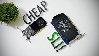 GT 1030 SLI HACK  Faster Than The 1050 Ti  OzTalksHW [upl. by Merth]