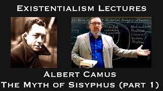 Albert Camus  The Myth of Sisyphus part 1  Existentialist Philosophy amp Literature [upl. by Ahsele250]