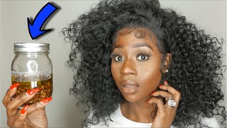 DIY how to make burdock root hair oil [upl. by Yrelav]