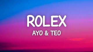 Ayo amp Teo  Rolex Lyrics [upl. by Eyram903]