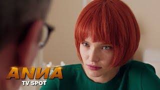 Anna 2019 Movie Official TV Spot “Poupee” – Sasha Luss Luke Evans Cillian Murphy Helen Mirren [upl. by Anawait]