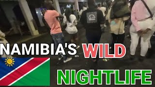 AMERICAN 🇺🇸 EXPLORES NAMIBIA NIGHTLIFE AFRICA DeeMwango [upl. by Isayg574]