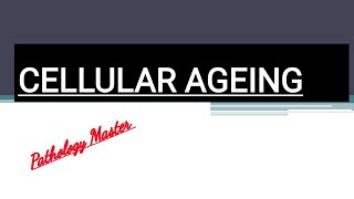 CELLULAR AGEING FUNDAMENTALS [upl. by Lander]