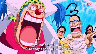 Luffy Reveal His Father Name In War  One Piece English Subtitle  anime onepiece luffy [upl. by Bevon]