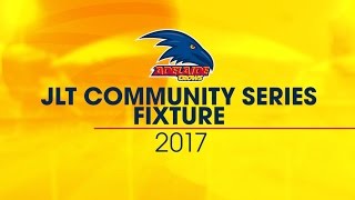 Crows 2017 JLT Community Series Fixture [upl. by Roux45]