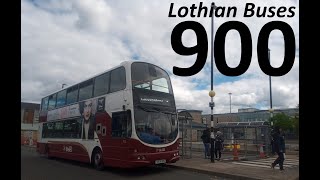 Lothian Buses 900  Service 3 [upl. by Akselaw]