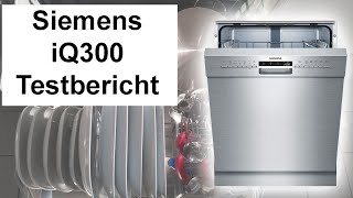 Test Geschirrspüler Siemens SN436S01GE iQ300 Erfahrungsbericht [upl. by Dewey]