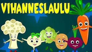 Vihanneslaulu  Lastenlauluja suomeksi [upl. by Anelahs]