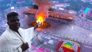 The Biggest Religious Festival In Africa Ethiopia Meskel Festival [upl. by Bloxberg]