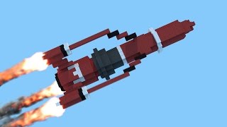 Minecraft Thunderbirds 54321 Countdown  An Animation [upl. by Darom]