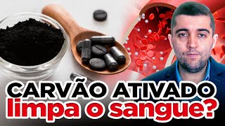 Efeitos do carvão ativado na má circulação e trombose limpa o sangue de toxinas e metais pesados [upl. by Ydaf326]