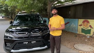 Baleno Bechke ले आये New Vitara Brezza CNG🔥Black Vitara Brezza 2023 Ownership Review [upl. by Thay]