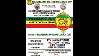 Rastafari NYAHBINGHI Itiopian Genna 712019 London SOST [upl. by Erhard]