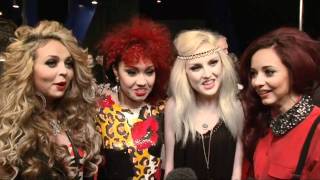 Little Mix talk Tulisa new album and Simon Cowells new DJ talent show [upl. by Merideth995]