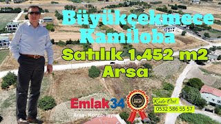 Büyükçekmece Kamiloba 1452 m2 Satılık Arsa [upl. by Iam]